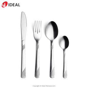 Stainless steel flatware