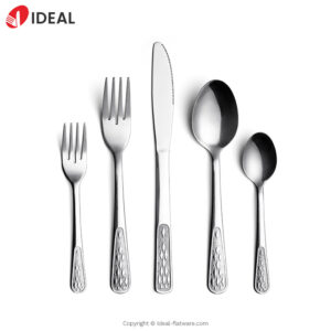 Stainless steel flatware