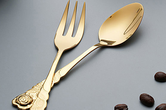 Couverts en acier inoxydable